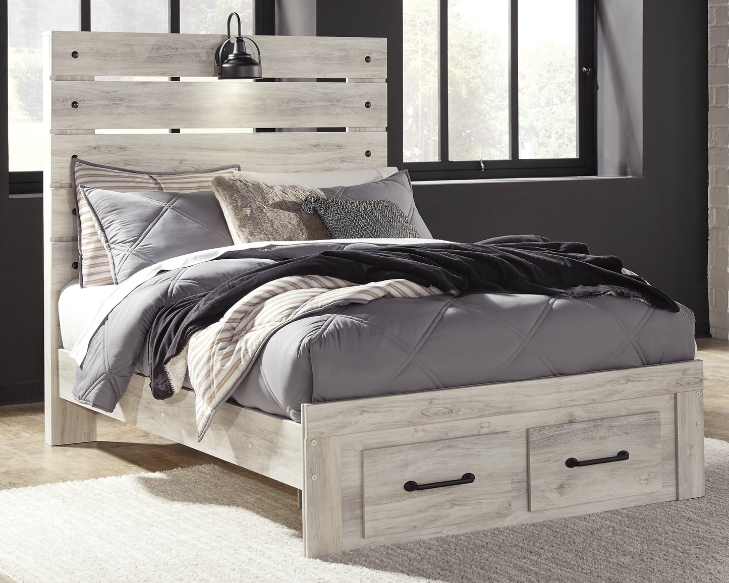 Cambeck  Panel Bed With 2 Storage Drawers Signature Design by Ashley®