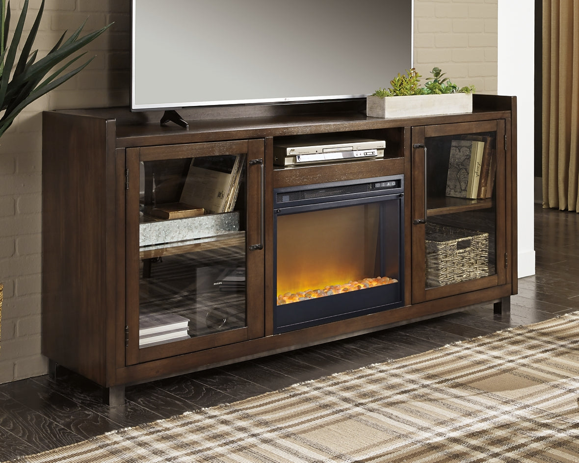 Starmore 70" TV Stand with Electric Fireplace Signature Design by Ashley®