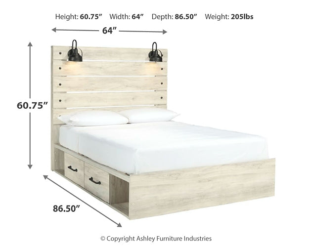 Cambeck  Panel Bed With 2 Storage Drawers Signature Design by Ashley®