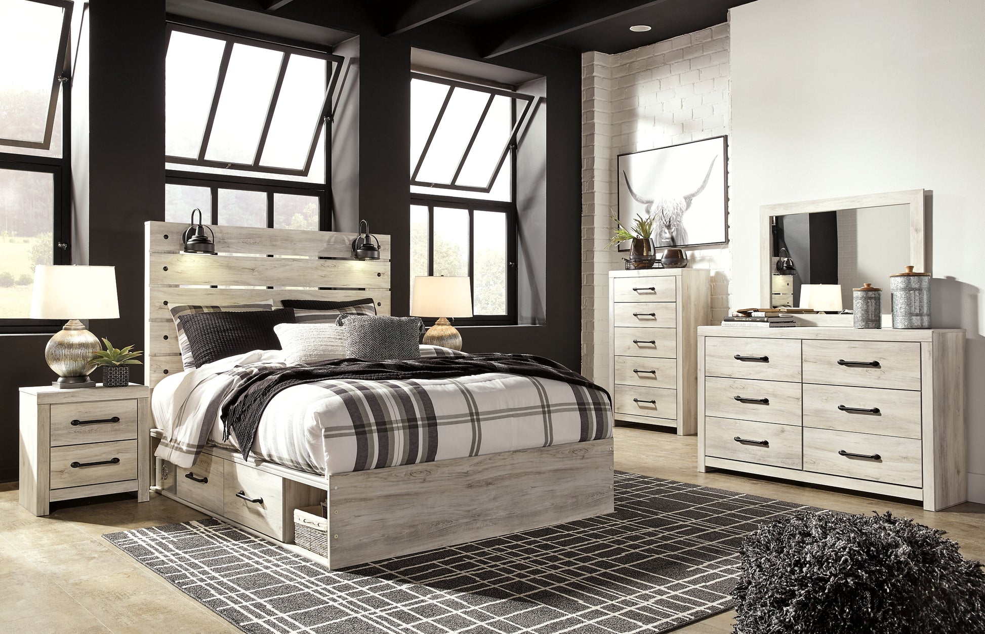 Cambeck  Panel Bed With 2 Storage Drawers Signature Design by Ashley®