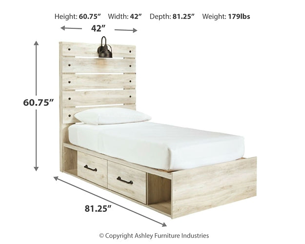 Cambeck  Panel Bed With 2 Storage Drawers Signature Design by Ashley®