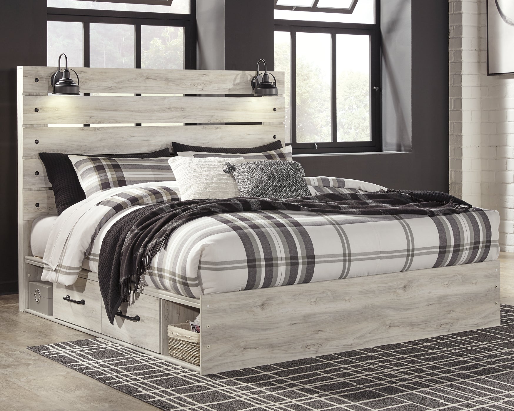 Cambeck  Panel Bed With 2 Storage Drawers Signature Design by Ashley®