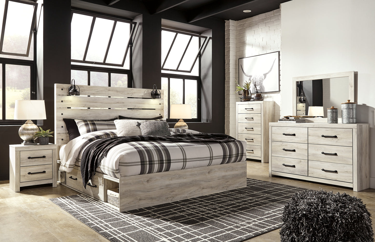 Cambeck  Panel Bed With 2 Storage Drawers Signature Design by Ashley®