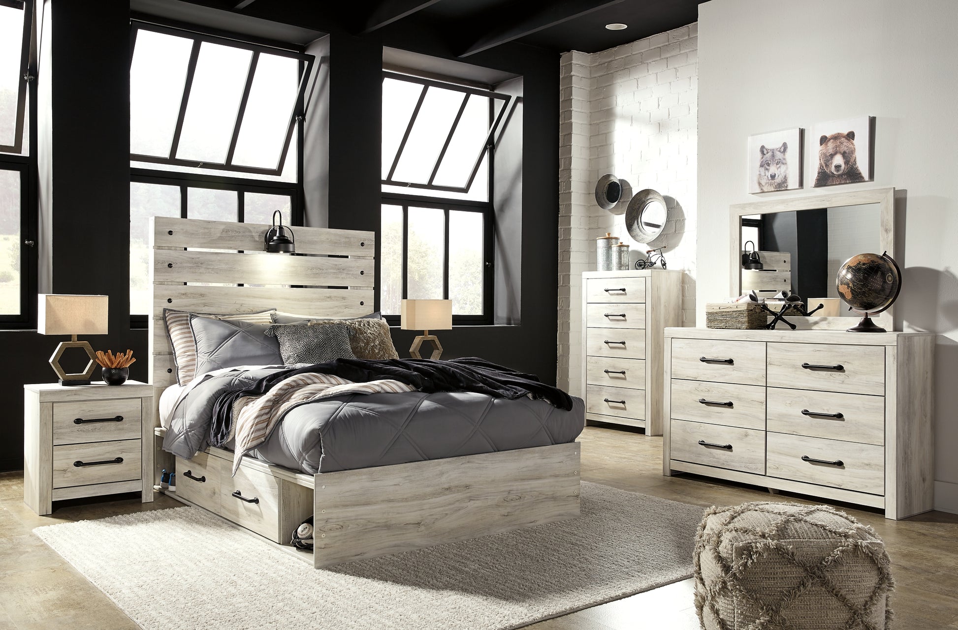 Cambeck  Panel Bed With 2 Storage Drawers Signature Design by Ashley®