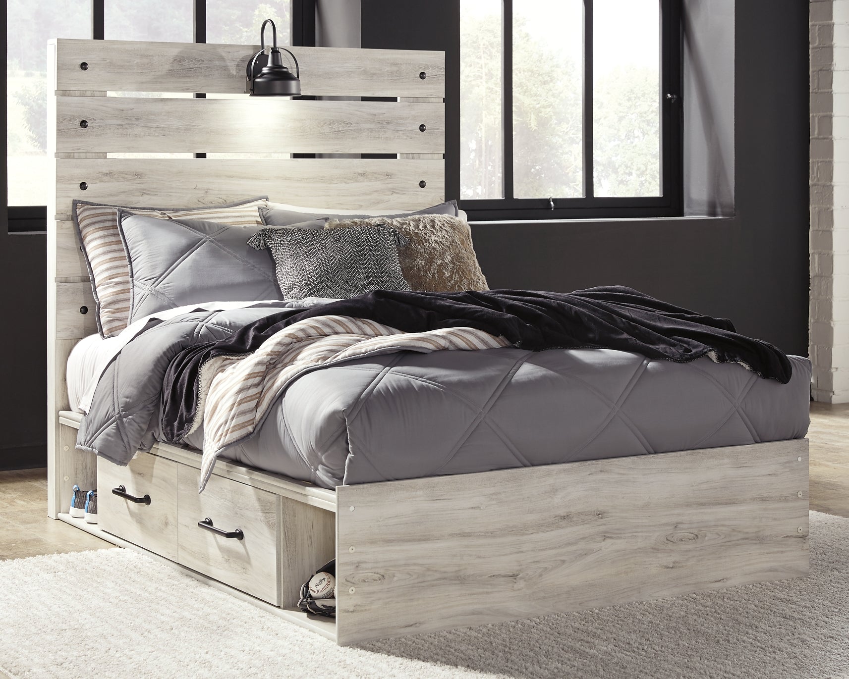 Cambeck  Panel Bed With 2 Storage Drawers Signature Design by Ashley®