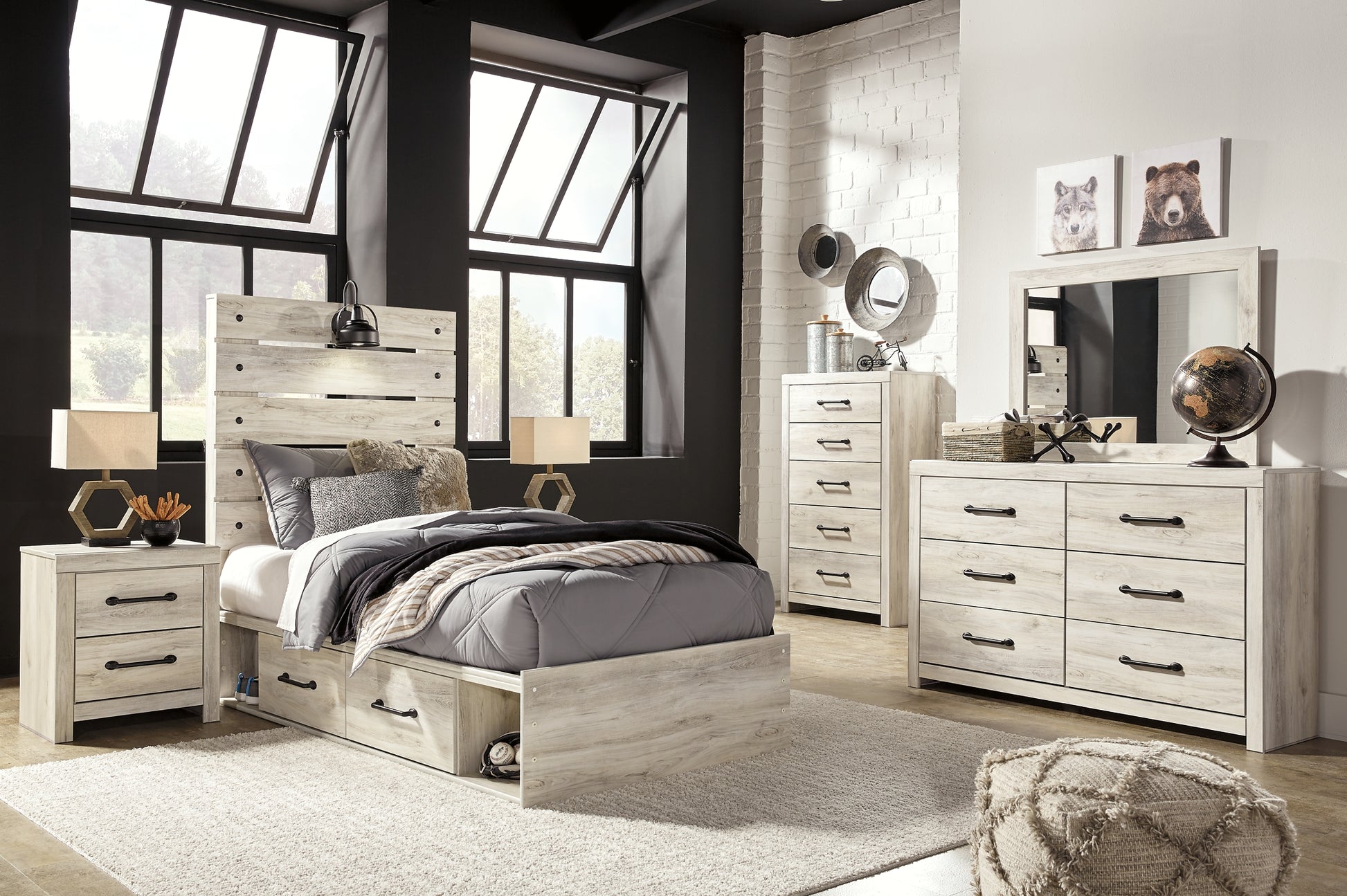 Cambeck  Panel Bed With 2 Storage Drawers Signature Design by Ashley®