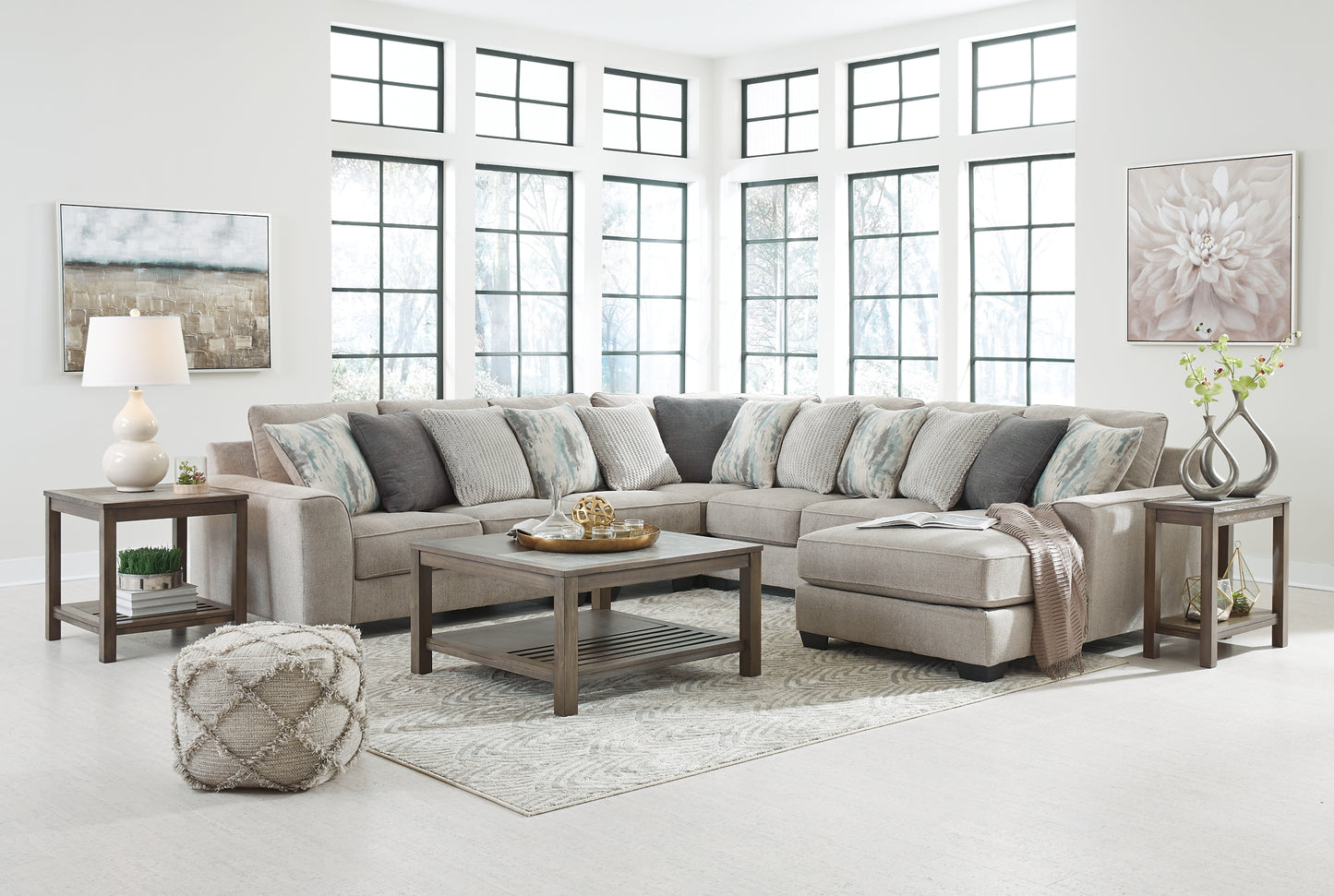 Ardsley 5-Piece Sectional with Chaise Benchcraft®