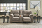 Cavalcade DBL REC PWR Loveseat w/Console Benchcraft®