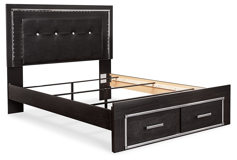 Kaydell  Panel Bed With Storage Signature Design by Ashley®