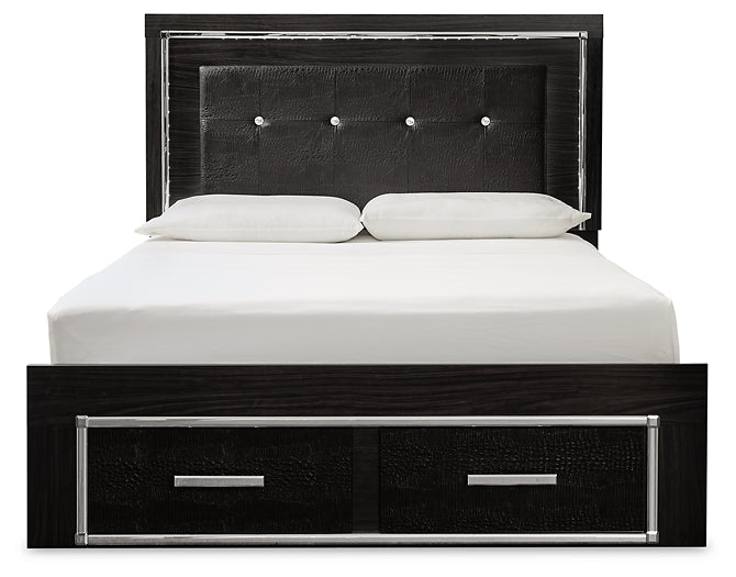 Kaydell  Panel Bed With Storage Signature Design by Ashley®