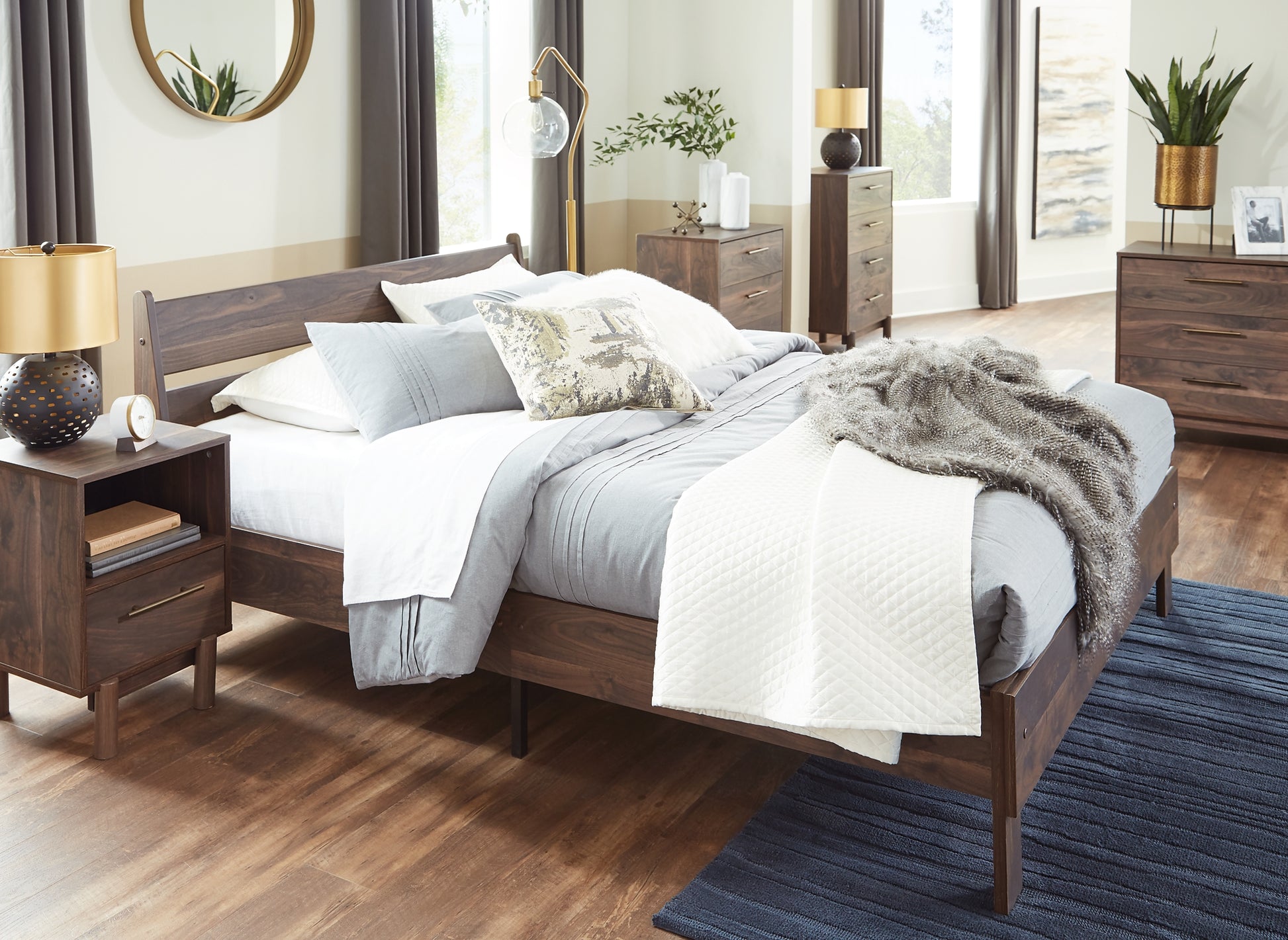 Calverson  Panel Platform Bed Signature Design by Ashley®