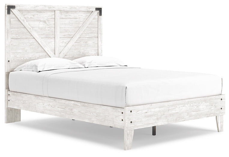 Shawburn  Crossbuck Panel Platform Bed Signature Design by Ashley®