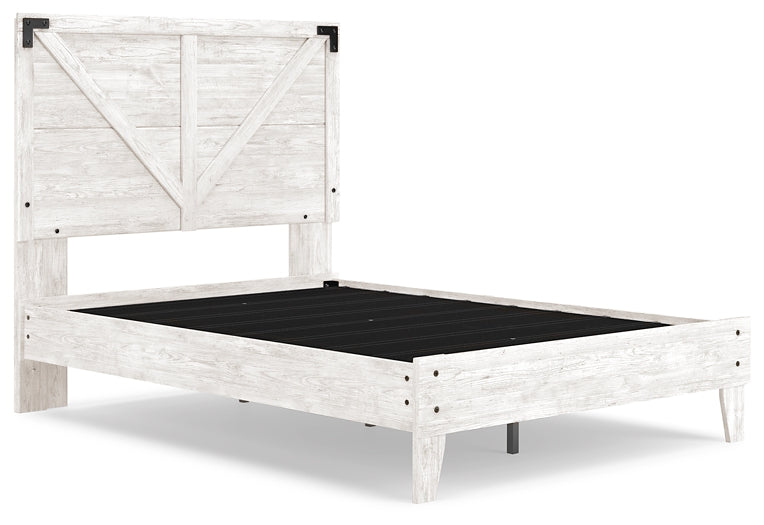 Shawburn  Crossbuck Panel Platform Bed Signature Design by Ashley®