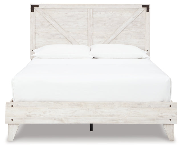 Shawburn  Crossbuck Panel Platform Bed Signature Design by Ashley®