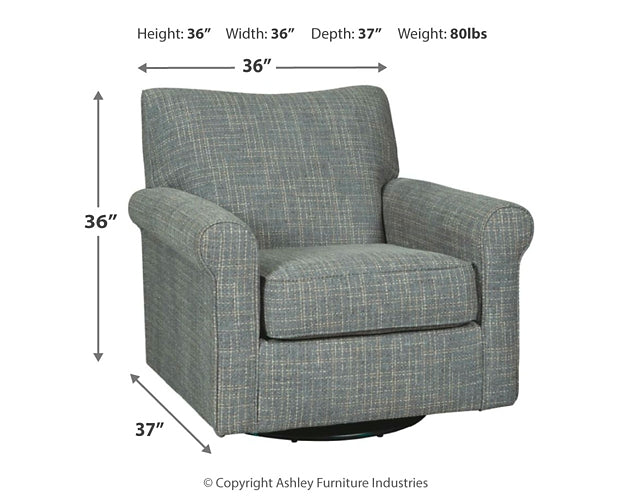 Renley Swivel Glider Accent Chair Signature Design by Ashley®