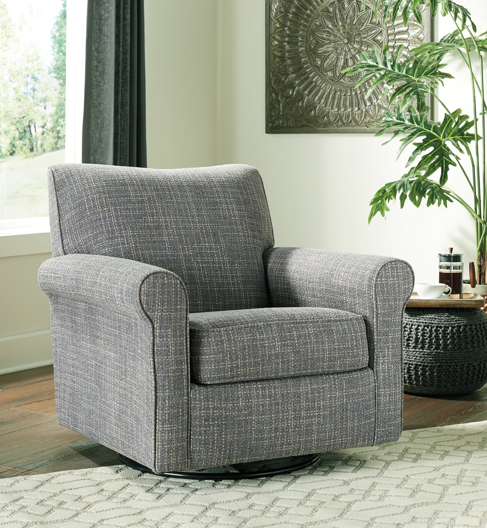 Renley Swivel Glider Accent Chair Signature Design by Ashley®