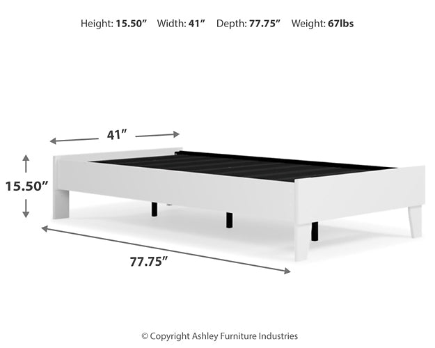 Piperton  Platform Bed Signature Design by Ashley®