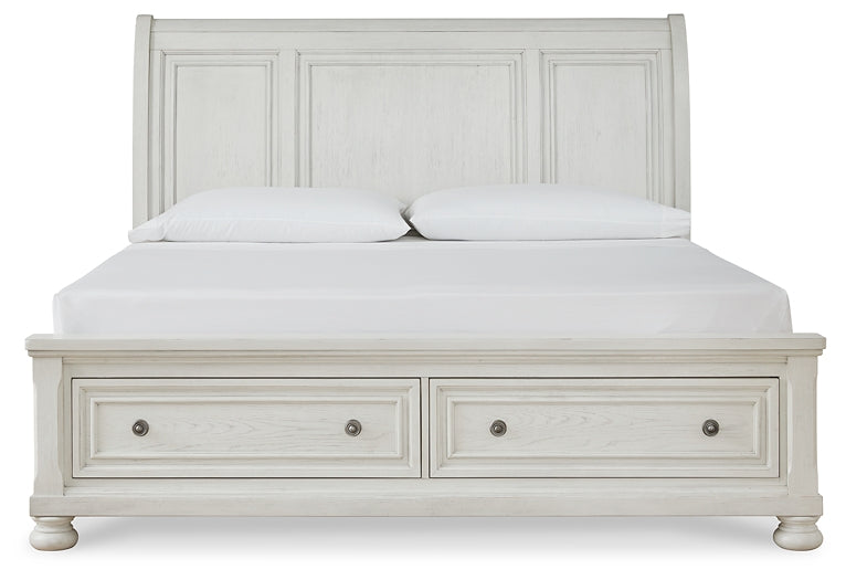 Robbinsdale  Sleigh Bed With Storage Signature Design by Ashley®