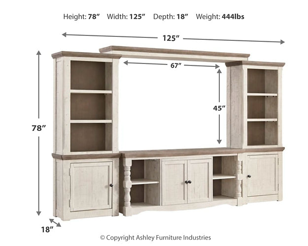 Havalance 4-Piece Entertainment Center Signature Design by Ashley®