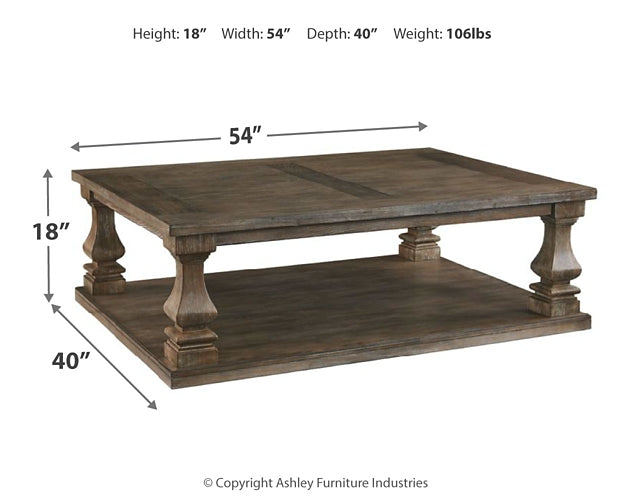 Johnelle Rectangular Cocktail Table Signature Design by Ashley®