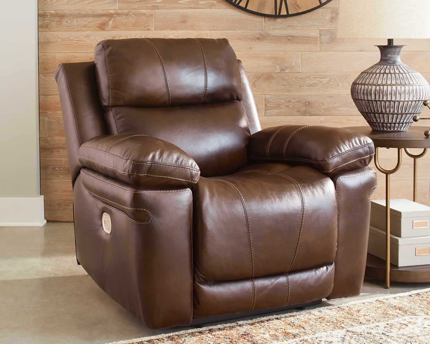 Edmar PWR Recliner/ADJ Headrest Signature Design by Ashley®