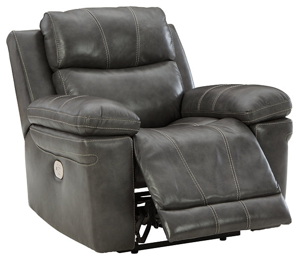 Edmar PWR Recliner/ADJ Headrest Signature Design by Ashley®