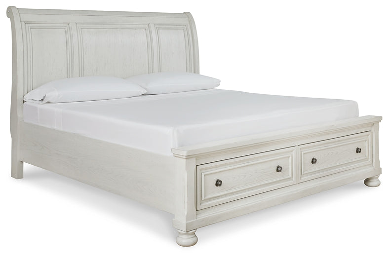 Robbinsdale  Sleigh Bed With Storage Signature Design by Ashley®