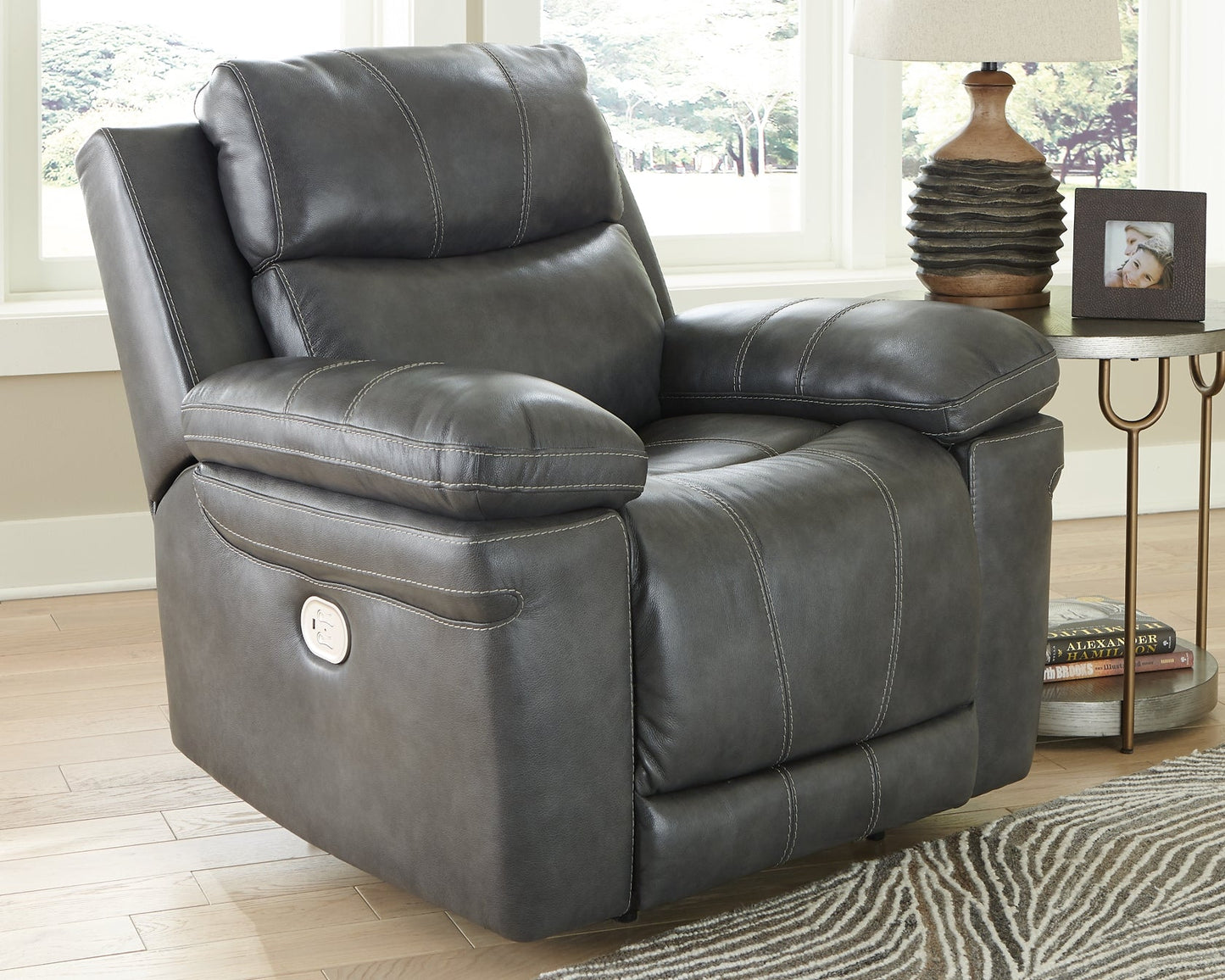 Edmar PWR Recliner/ADJ Headrest Signature Design by Ashley®