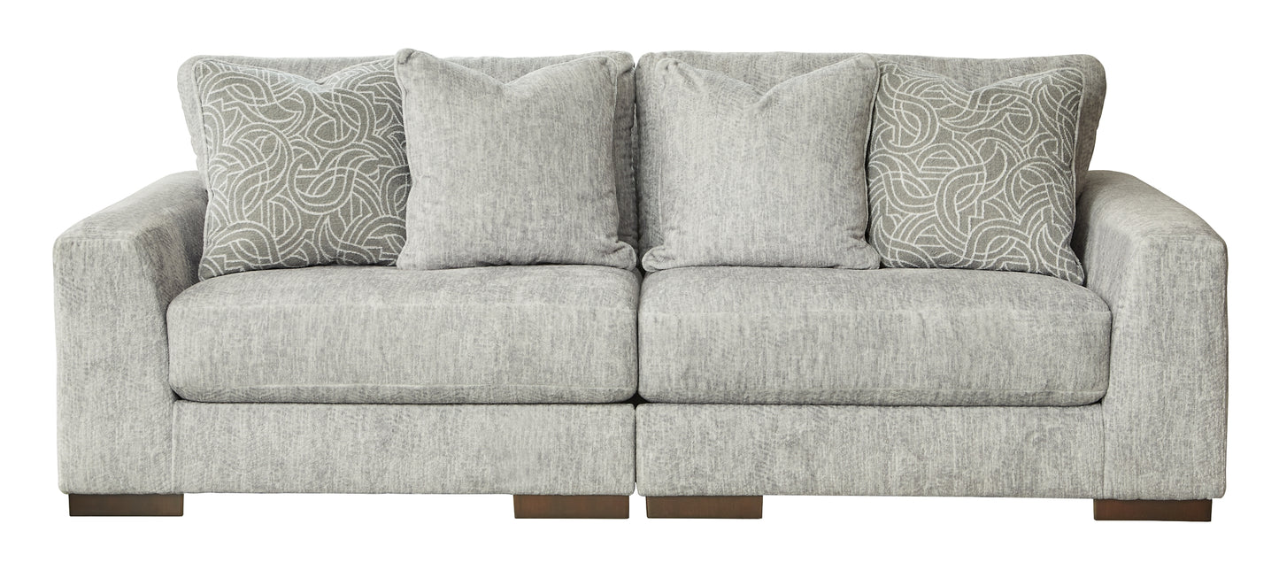 Regent Park 2-Piece Sectional Loveseat Signature Design by Ashley®