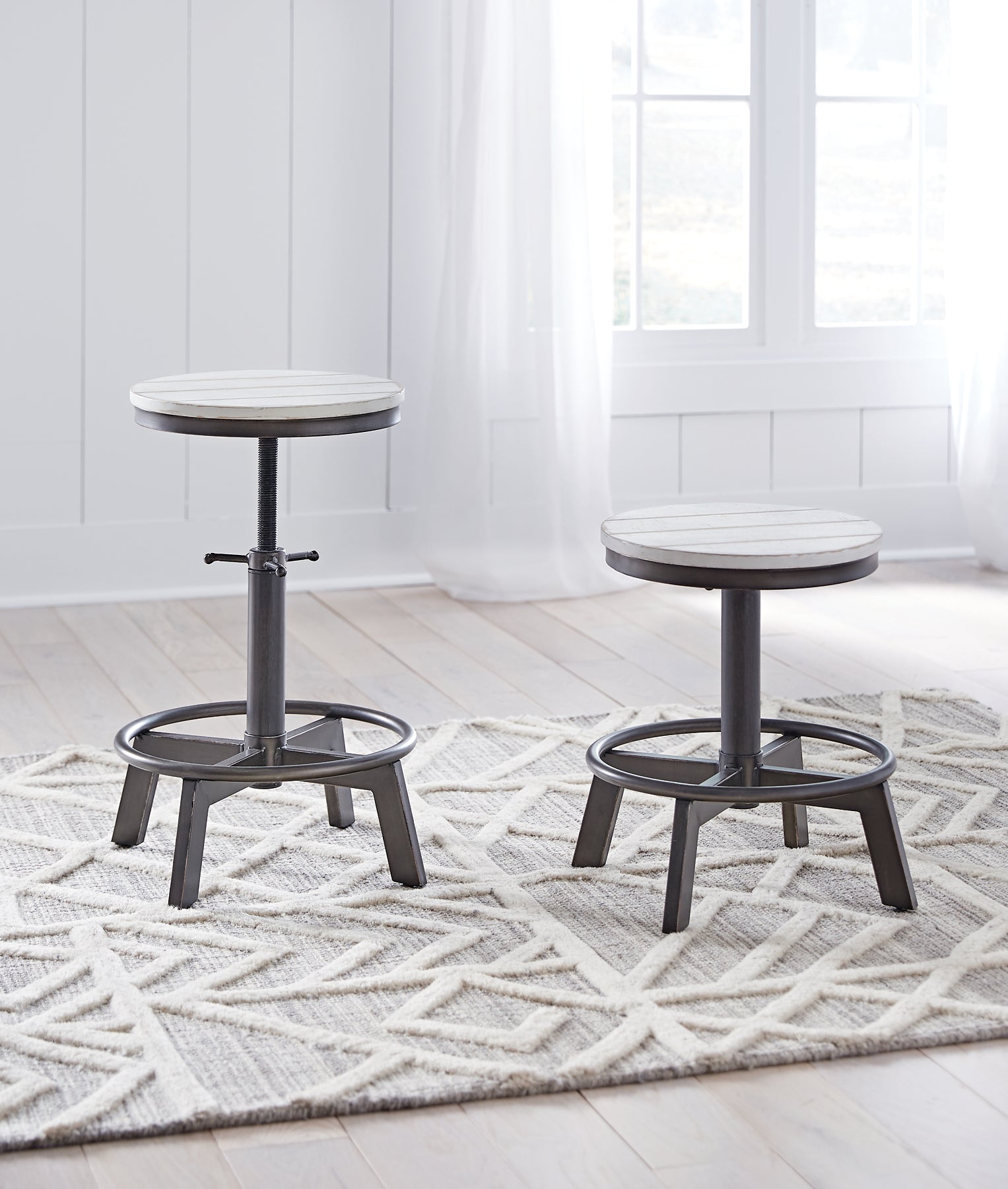 Torjin Swivel Stool (2/CN) Signature Design by Ashley®