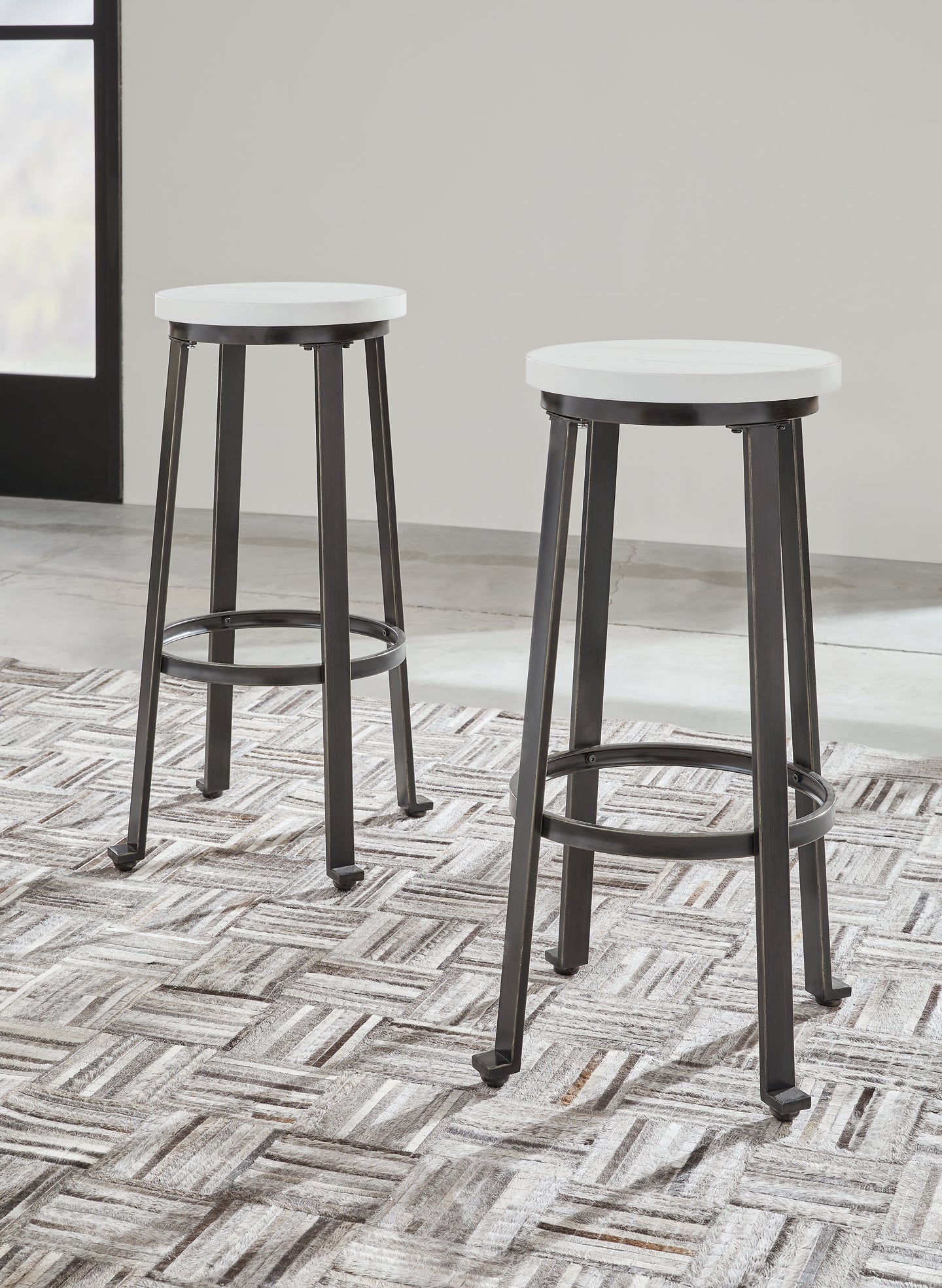 Challiman Tall Stool (2/CN) Signature Design by Ashley®