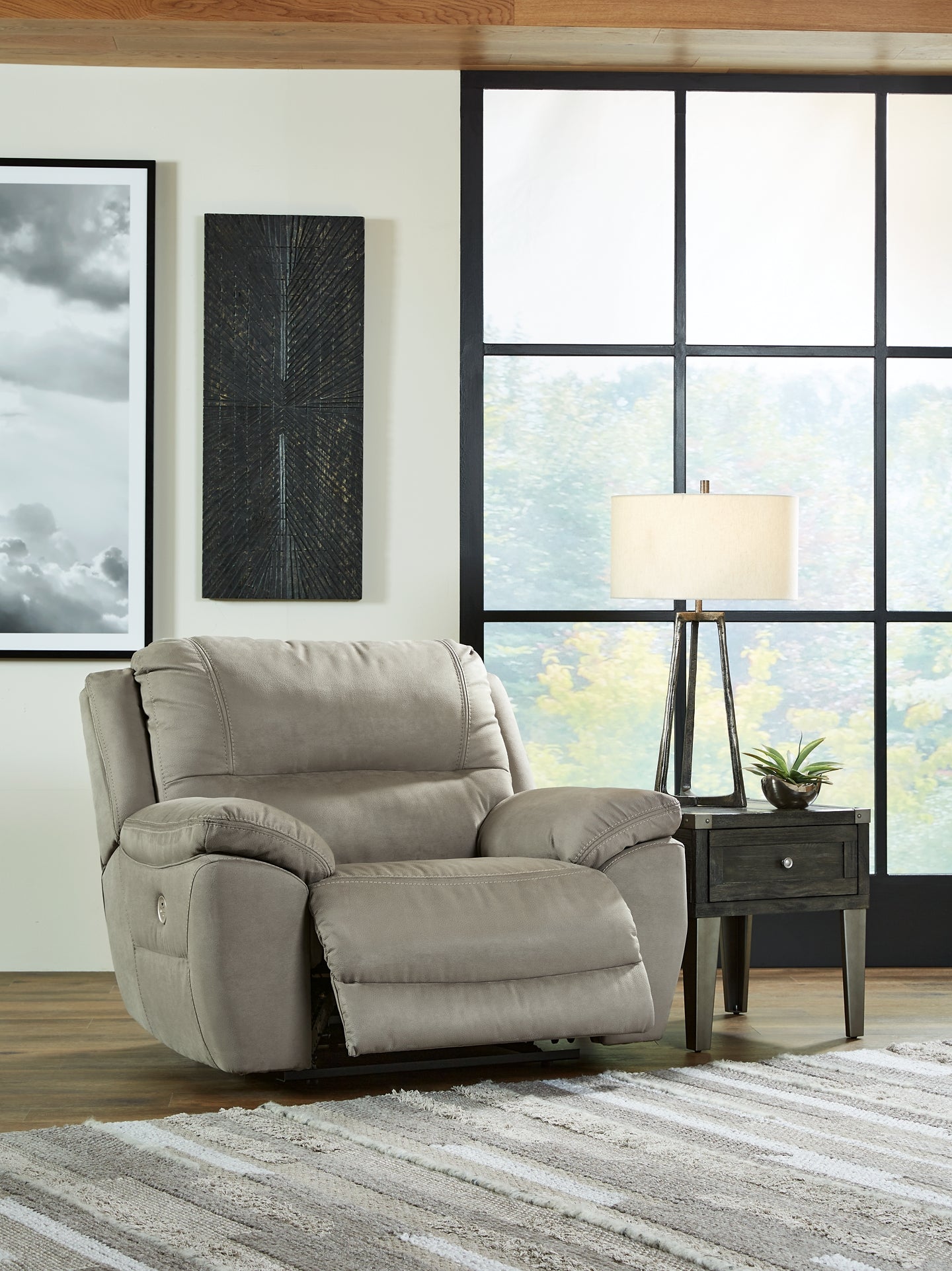 Next-Gen Gaucho Zero Wall Power Wide Recliner Signature Design by Ashley®