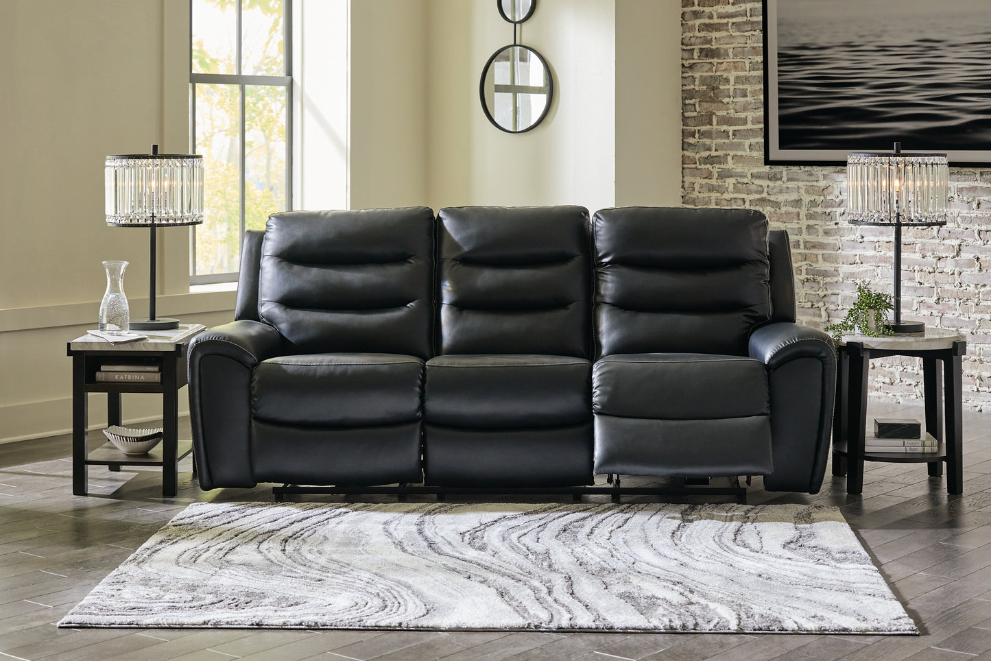 Warlin PWR REC Sofa with ADJ Headrest Signature Design by Ashley®