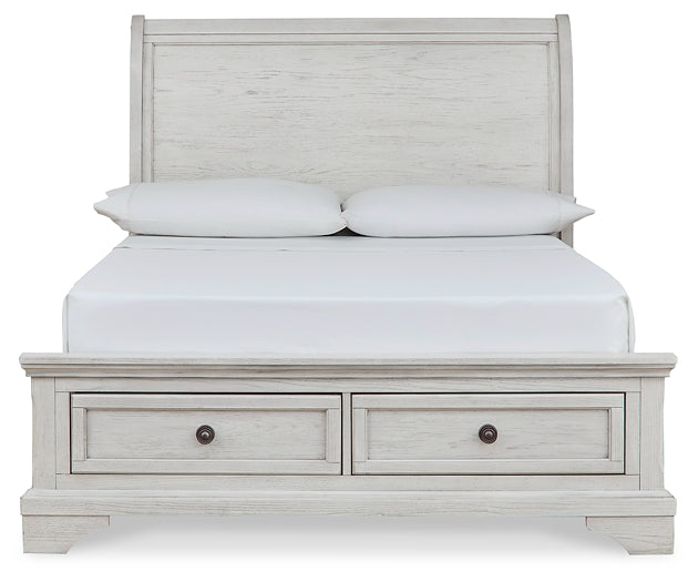 Robbinsdale  Sleigh Bed With Storage Signature Design by Ashley®