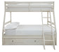 Robbinsdale Twin over Full Bunk Bed with Storage Signature Design by Ashley®