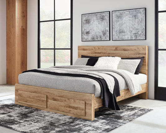 Hyanna  Panel Storage Bed Signature Design by Ashley®