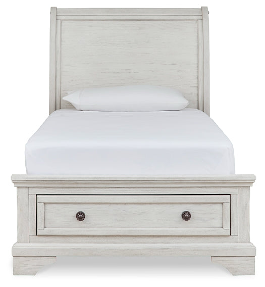 Robbinsdale  Sleigh Bed With Storage Signature Design by Ashley®