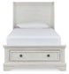 Robbinsdale  Sleigh Bed With Storage Signature Design by Ashley®