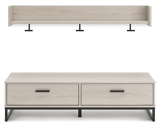 Socalle Bench with Coat Rack Signature Design by Ashley®