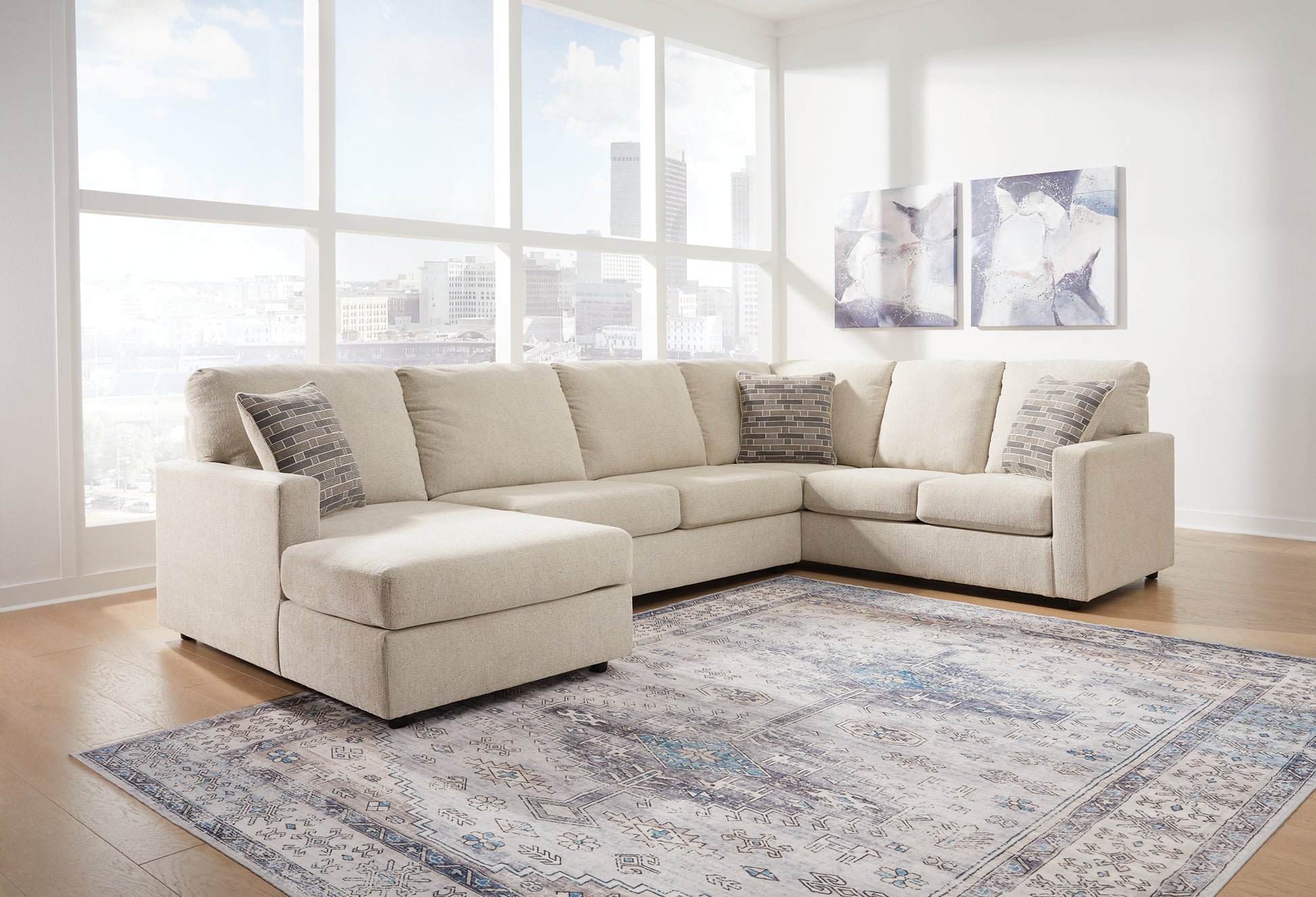 Edenfield 3-Piece Sectional with Chaise Signature Design by Ashley®