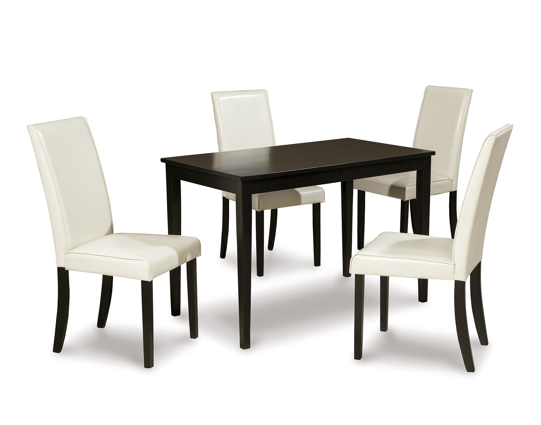 Kimonte Dining Table and 4 Chairs Signature Design by Ashley®