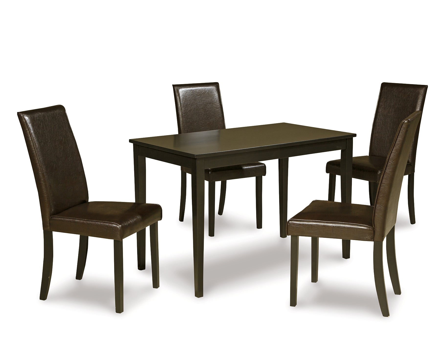 Kimonte Dining Table and 4 Chairs Signature Design by Ashley®