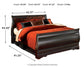 Huey Vineyard  Sleigh Bed With Mirrored Dresser And 2 Nightstands Signature Design by Ashley®