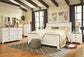 Willowton  Panel Bed With Mirrored Dresser, Chest And Nightstand Signature Design by Ashley®