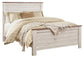 Willowton  Panel Bed With Mirrored Dresser, Chest And Nightstand Signature Design by Ashley®