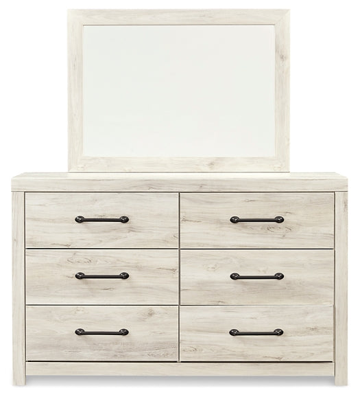 Cambeck  Panel Headboard With Mirrored Dresser, Chest And 2 Nightstands Signature Design by Ashley®