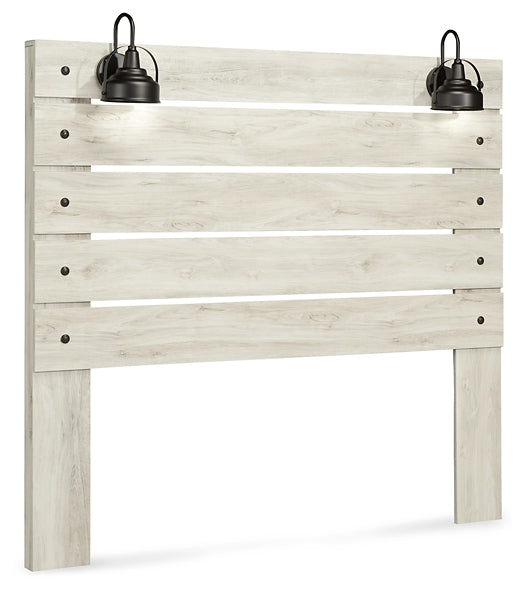 Cambeck  Panel Headboard With Mirrored Dresser And 2 Nightstands Signature Design by Ashley®