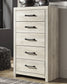 Cambeck  Panel Bed With Mirrored Dresser And Chest Signature Design by Ashley®