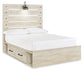 Cambeck  Panel Bed With 2 Storage Drawers With Mirrored Dresser, Chest And Nightstand Signature Design by Ashley®