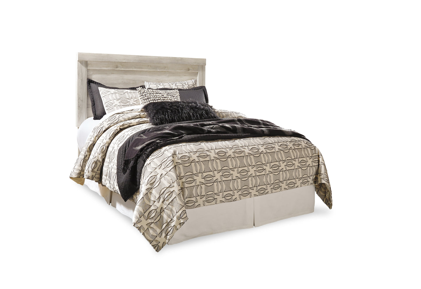 Bellaby  Panel Headboard With Mirrored Dresser And 2 Nightstands Signature Design by Ashley®